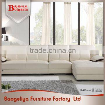 High quality comfortalbe good elasticity sofa leather modern