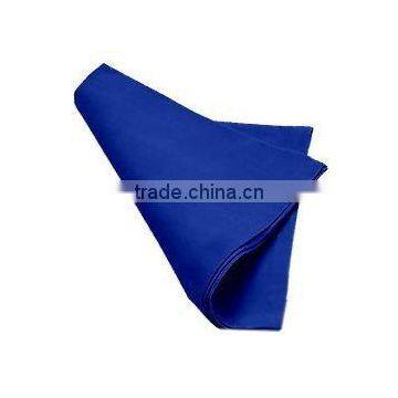 Cheap Royal Blue Polyester Table Napkins