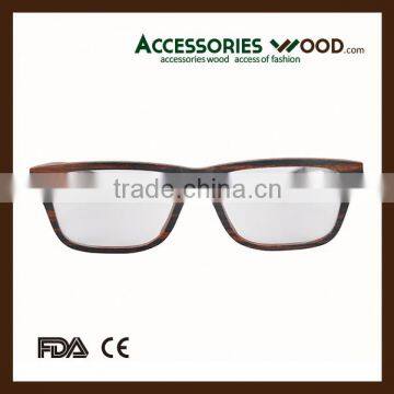 China Fashion Wood optical eyewear reading glasses for Optics