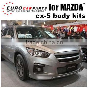 cx-5 body kits fit for MAZDA` CX-5 style body kits FRP material front and rear bumpers