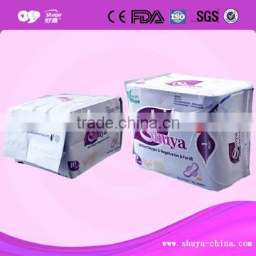 Shuya wholesale disposable sanitary female pads