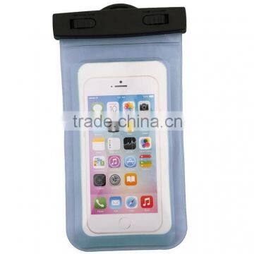 Hangzhou Supplier Low Price Touchable Waterproof Diving Bag for 7inch universal mobile phone