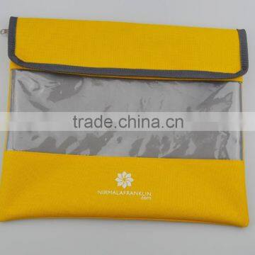 polyester fiber envelope with PVC window
