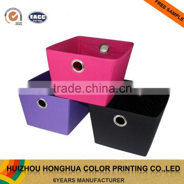 Cheap Non Woven Fabric Storage Box without Lid Cardboard Packaging Box