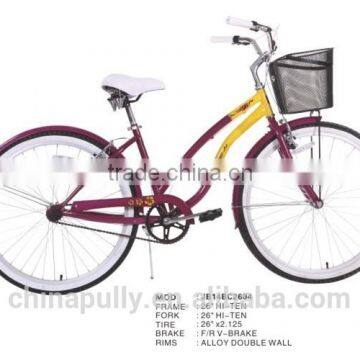 26 Inch Beach Cruiser Bike For Lady or Girls