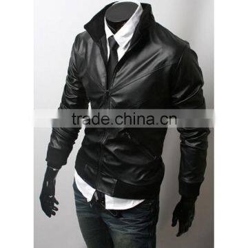 OEM Latest Style Leather Fashion Jacket