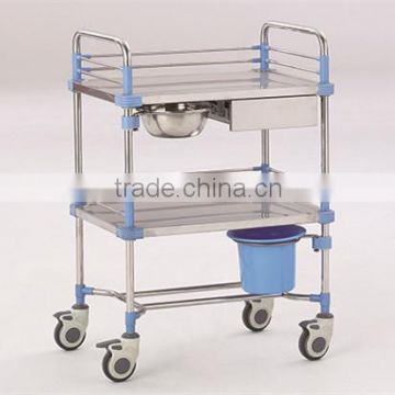 Hospital trolley for treatment