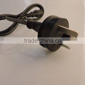 ac Power Extension Cord Plug 10A 3 Flat Pin ac Power Cord Plug With Competitive Price Flat Pin New Approved AC Power Cord 3 Pin photo-3