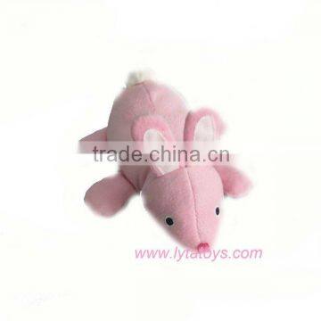 Lovely Pink Plush Animal Of Stuffed Mouse