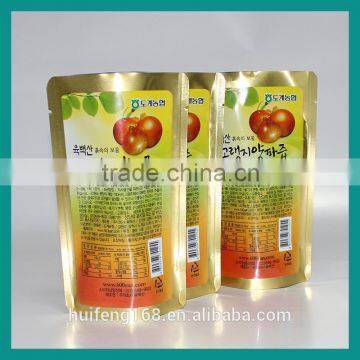 Hot Sell Plastic Stand Up Bag for Juice Packaging