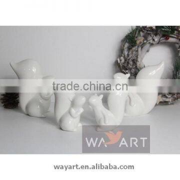 Vivid Christmas Decoration Squirrel Decors For Home Decoration
