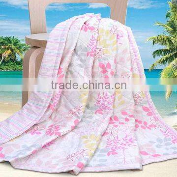 cheap printed bed patchwork quilt in yiwu