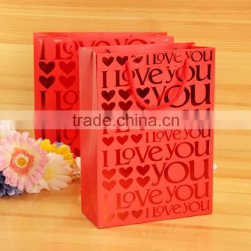 wonderful love shopping gift Anniversary paper bag