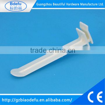 wholesale white /black plastic display hook for cardboard