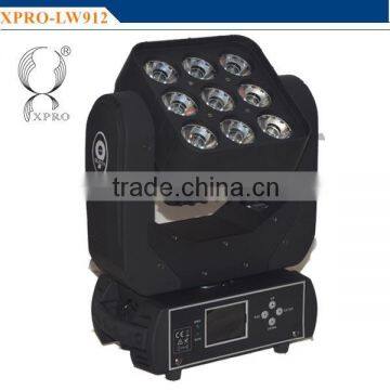 9*12w Led Moving Head Matrix Rgbw 4-in-1 Wash Light photo-3