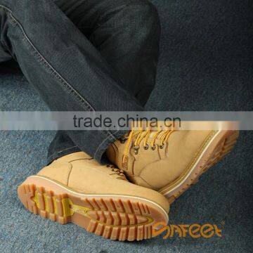 Guangzhou Welding Safety Boots With Steel Toe Cap and Steel Mid Sole Safety Shoe Code Lace up Rubber Safety Boots SA-3206 photo-4