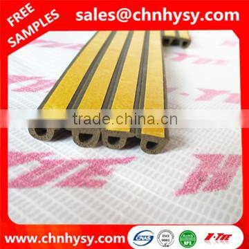 high reputation manufacturer supply anti vibration sponge edge trim for windows and doors