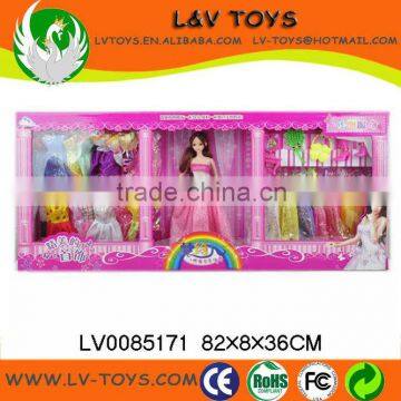 2014 Newest Nice baby toy Doll Real Body + Clothes +Accessories for girl's gift with EN71 LV0085171