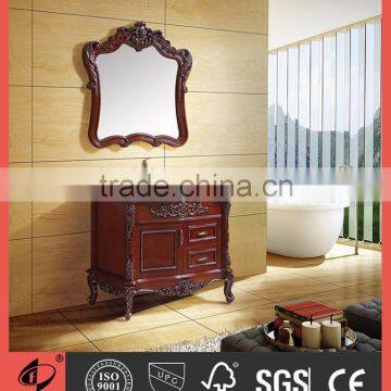 2016 Chinese factory custom solid wood bathroom vanity from  china market S8009