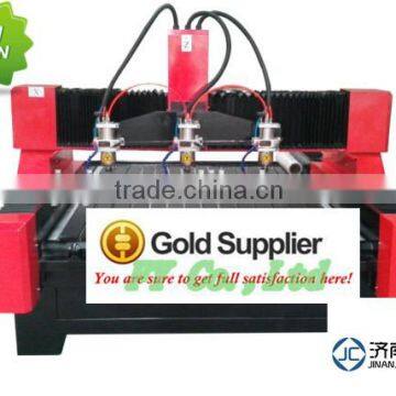 high quality mini stone engraving machine with 3 heads SY1318Ds