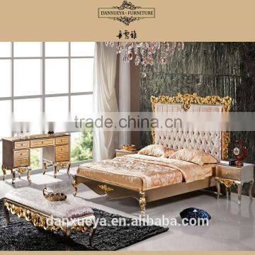 Home Furniture For Bedroom Neoclassic Wood Carving Dresser