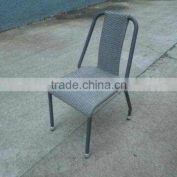 Professional manufacturing good quality grey aluminum outdoor restaurant chair