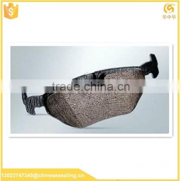 Motor friction plate brake pad