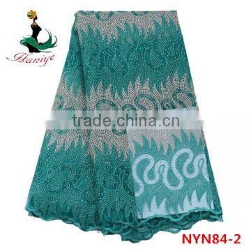 2016 Haniye Tulle lace fabric, African net lace, wholesale African lace fabrics/NYN84