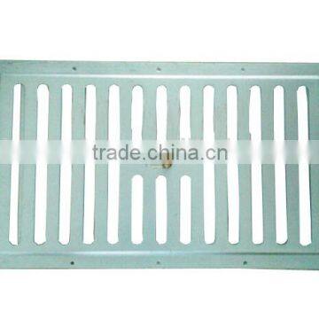 Stainless steel rectangular grille diffuser