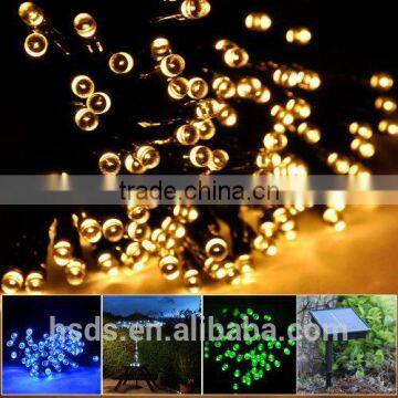 flashing energy saving solar powered LED light chain