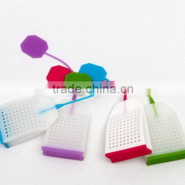 OEM manufactuer Promotional gifts silicone tea bag infuser