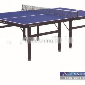 Modern foldable portable table tennis table