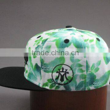 Customer High Quality 6- Panel Snapback Hat With 3D Embroidered Patch photo-3