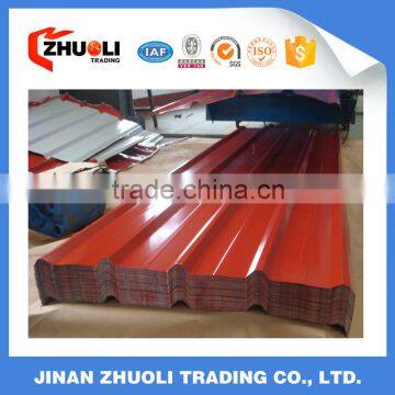 prepainted Color Steel Roofing Plate Application Corrugate Sheet PPGI corrugated roof sheets house use prime first quality