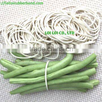 Any Size White Color Solid Bulk Rubber Band With Factory Price - High Quality EPDM Rubber for Rainbow Loom Rubber Band photo-3