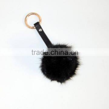 FB2 wholesale fur ball key chain