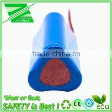 3S1P 1C Discharging 12v 2ah 18650 Li-ion Battery