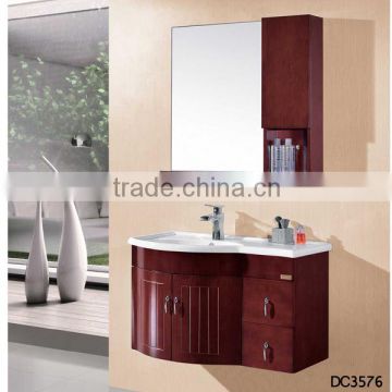 Bathroom Wooden Designs Cabinet Basin nature dark Oak Cabinet DC3576