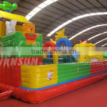 Best quality durable amusement sport games inflatables fun city with CE EN71 approved for outdoor use