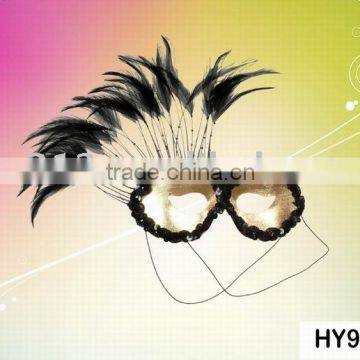 Children feather mask