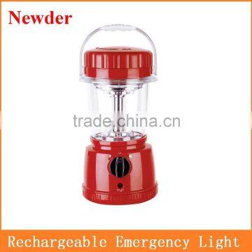 Solar rechargeable led light with DC 6V Jack MODEL 718L