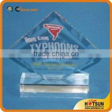 Diamond acrylic award