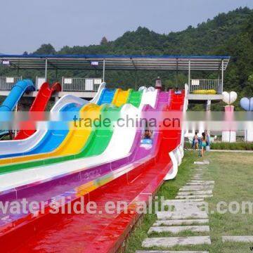 Hot sale fiberglass water slide spiral slides amusement park supplier