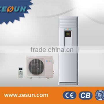 Floor Standing Split Type Air Conditioner In Engineered Flooring