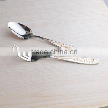 Elegant Spoon and Fork Set , Korean Soup Spoon , Fork and Spoon Gift Set photo-4