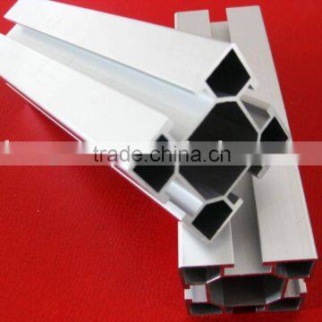 silver sandblasting anodized aluminium industrial profiles