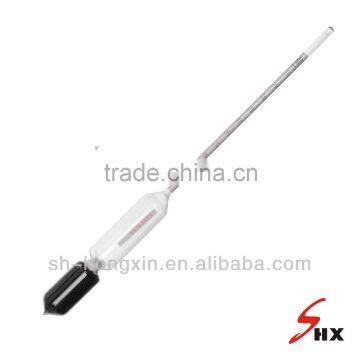 High quality cheap price glass hydrometer factory 0.001 and 0.0005 precision