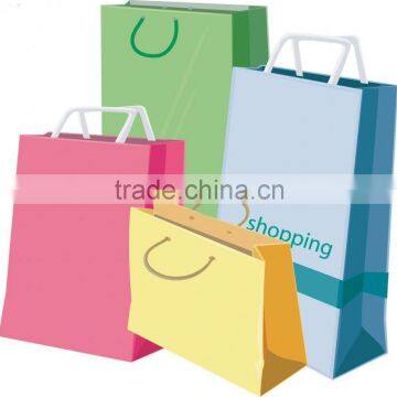 Offset printing paper sizes for shoping bag