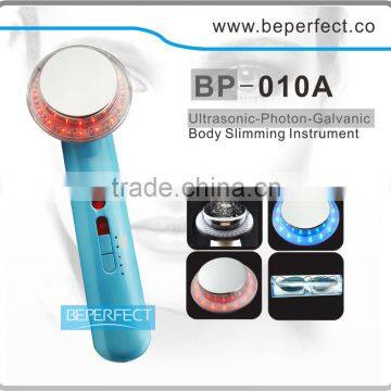 Portable LED Ultrasonic Face Leg Skin Sliming for home use beauty device