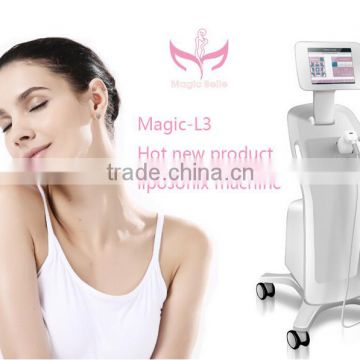 New product in 2015 Design Advanced HIFU Body contouring machine liposunic slimming with FDA